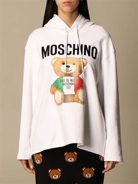 moschino hoodie women's.